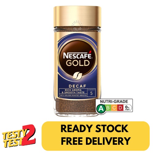 

Nescafe Instant Crafted Coffee Jar - Gold (Decaf) 200g