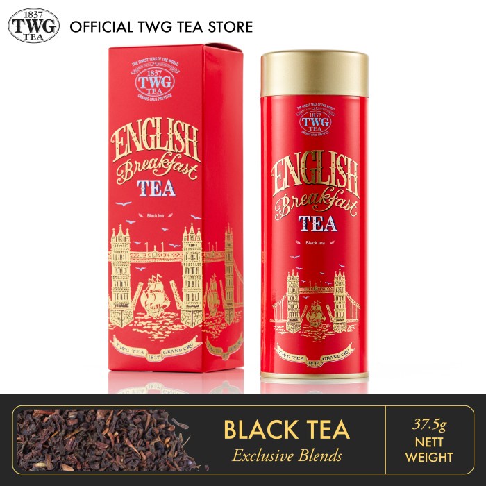 

TWG TEA ENGLISH BREAKFAST TEA, HAUTE COUTURE TEA TIN, 110G