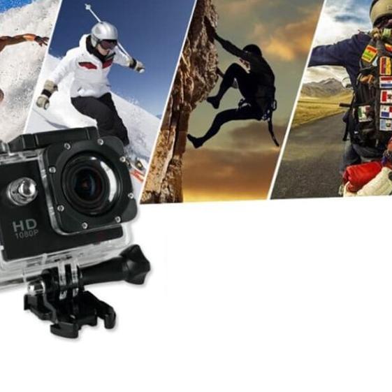 Sport Action Camera 1080P / Sportcam 1080P NON WIFI Gopro - Putih