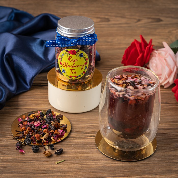 

ROSE BLUEBERRY TEA 75GR