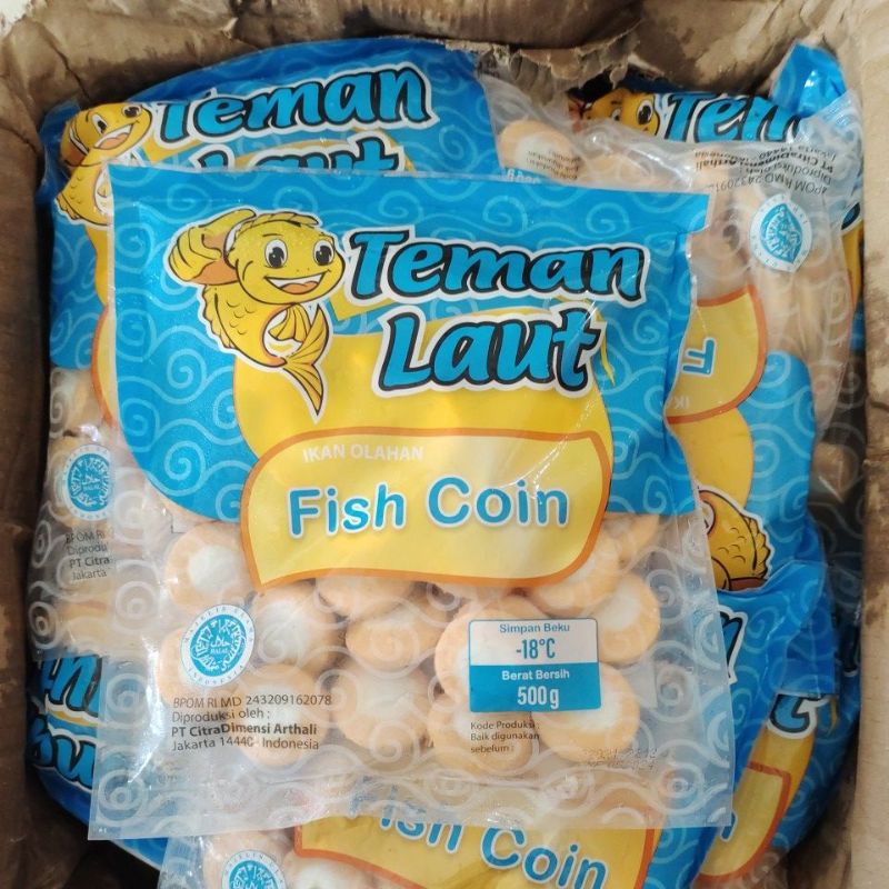 

teman laut fish coin 500gr
