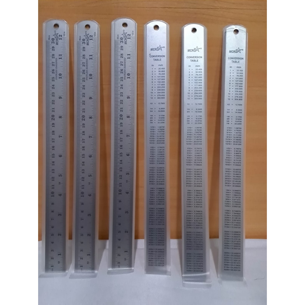 

Penggaris Besi 30Cm Micro Star