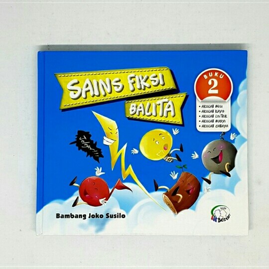 Buku Buku Anak Sains Fiksi Balita 1 & 2 - Bestari Kids