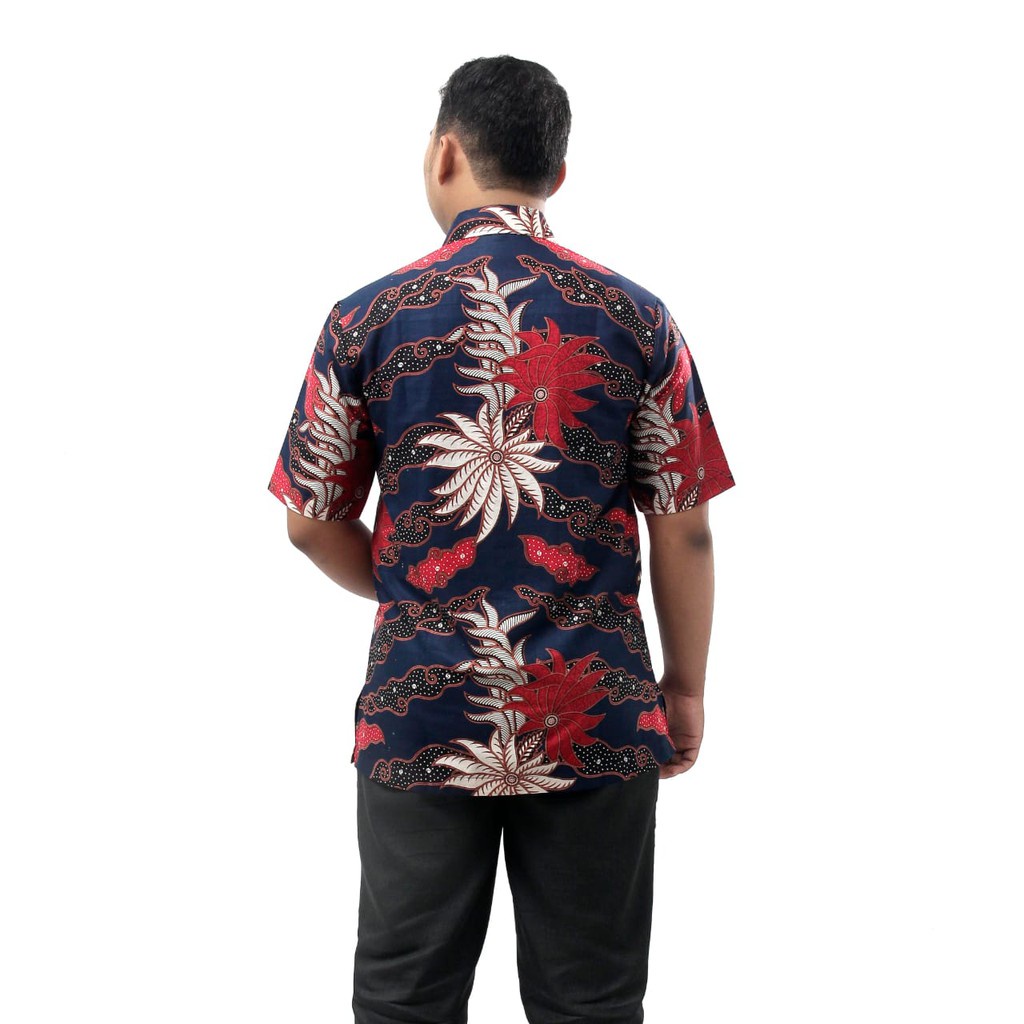 Couple Batik Dres Wanita Kemeja Pria Kombinasi S-M-L-XL-XXL-3L-4L-5L Batik Dua Putri Collection