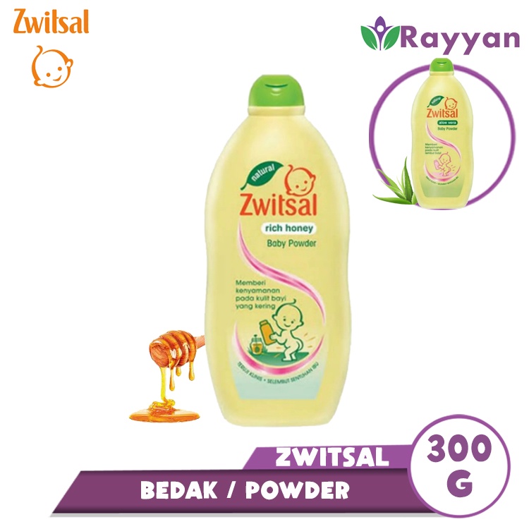 Zwitsal Baby Powder Natural With Rich Honey