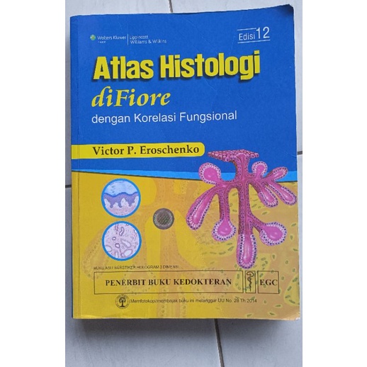[PRELOVED] Atlas Histologi diFiore Edisi 12