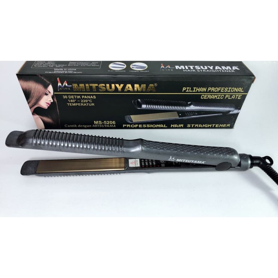 MH - catok penglurus rambut - catokan ceramic - catok mitsuyama MS5206