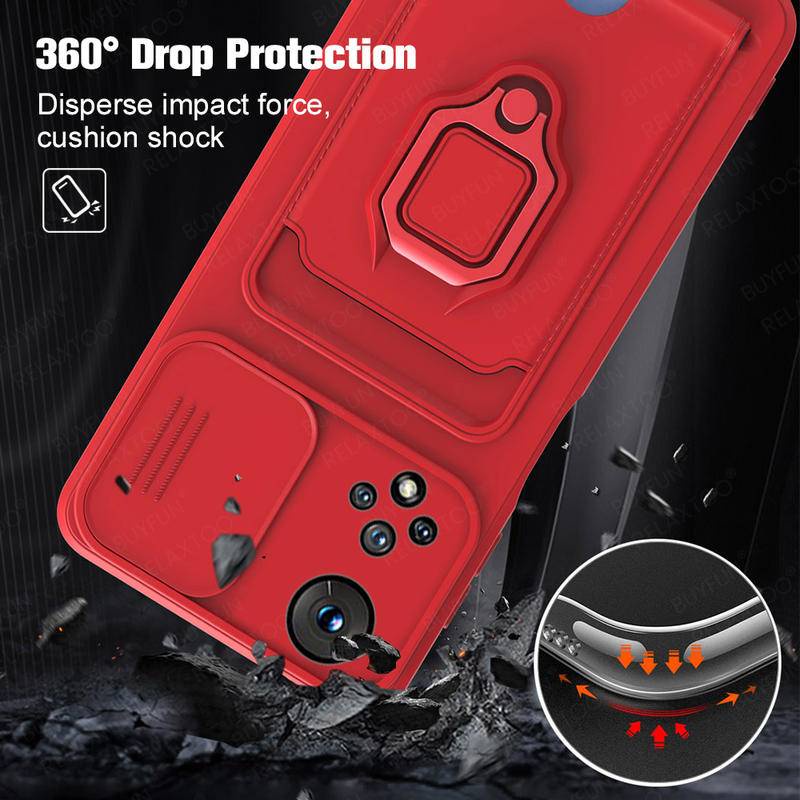 Case Pelindung Lensa Kamera Model Geser Magnetik Untuk Huawei Honor 8A 50 X8 X30i SE Y6P Y6 Y5 Y7 2018 2019 Nova 9 SE