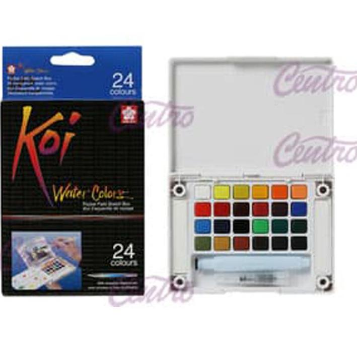 

STOK BANYAK 7829 Sakura Koi Watercolors Water Color Cat Air 12 18 24 30 36 48 72 Warna Colors Watercolor Colours ㊤