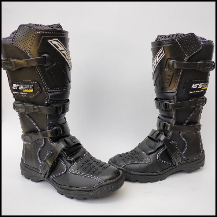 Sepatu Cross Arc Mx New Hitam