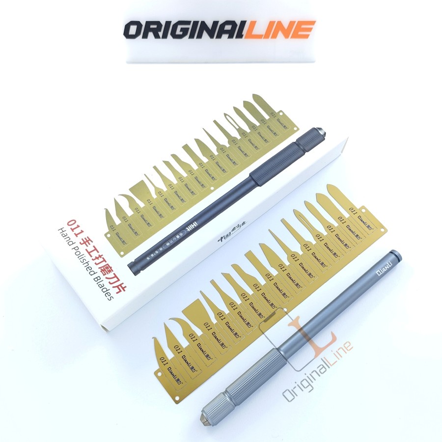 POLISHED BLADE QIANLI 011 PISAU PEEMBERSIH LEM IC / BGA / TIMAH SOLDER