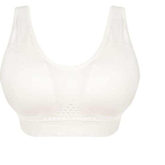 Bra Young Curve Mesh Seamless C02-100112 - Cream, M