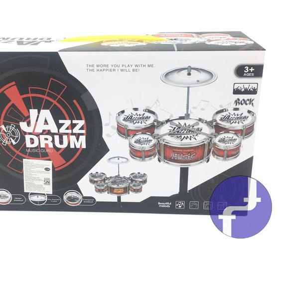 Mainan Anak JAZZ DRUM MAINAN ANAK DRUM SET MURAH Biru 6690-1 3053