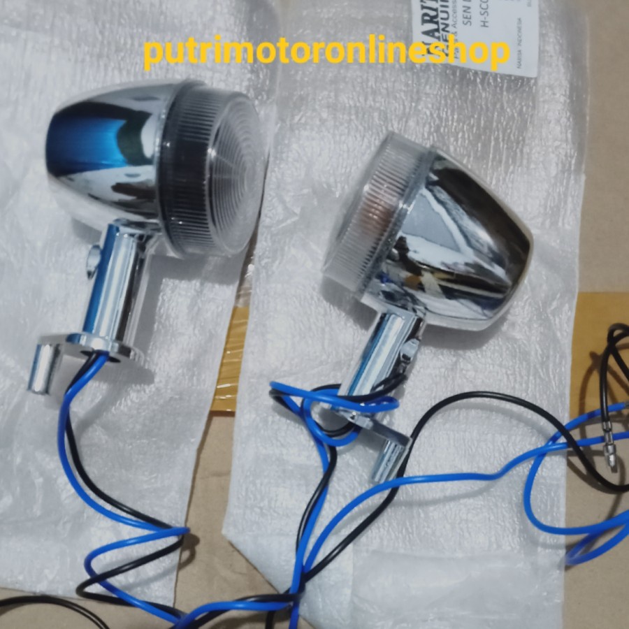 Lampu Sein Sen Depan Kiri Kanan Honda Scoopy Karbu Lama 2010 2011 2012