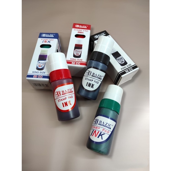 

[BAZIC] TINTA STAMP PAD INK 50CC