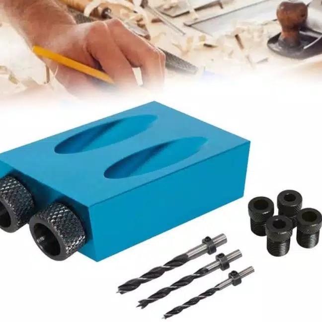 Paket Hemat Dowel Jig + Rdeer Pocket Hole Jig