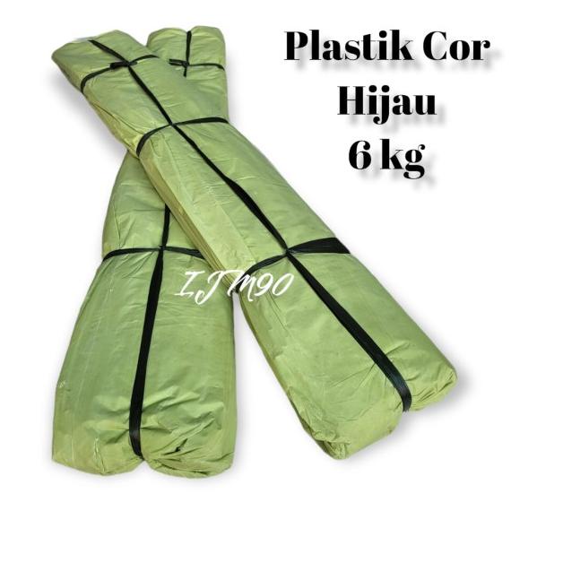 

PLASTIK COR HIJAU BUTEK 6KG PANJANG +-60 METER