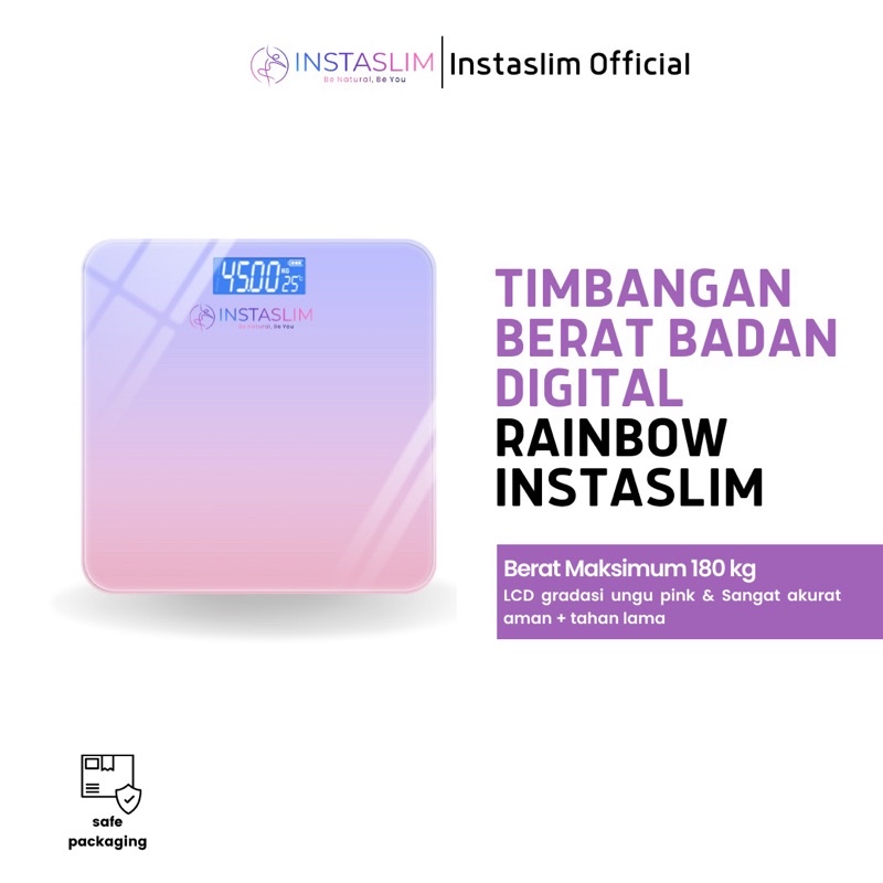 TIMBANGAN RAINBOW INSTASLIM HINGGA 180 KG