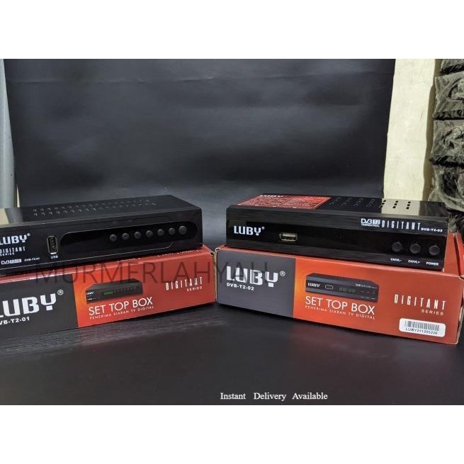NEW STB Luby Receiver TV STB Digital DVB T2-02 Support WIFI Dongle