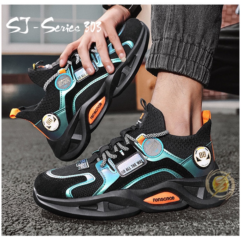 [OOS] Sepatu Sneakers Pria Trendy Buat Ngumpul atau OOTD Kualitas Import Premium -303