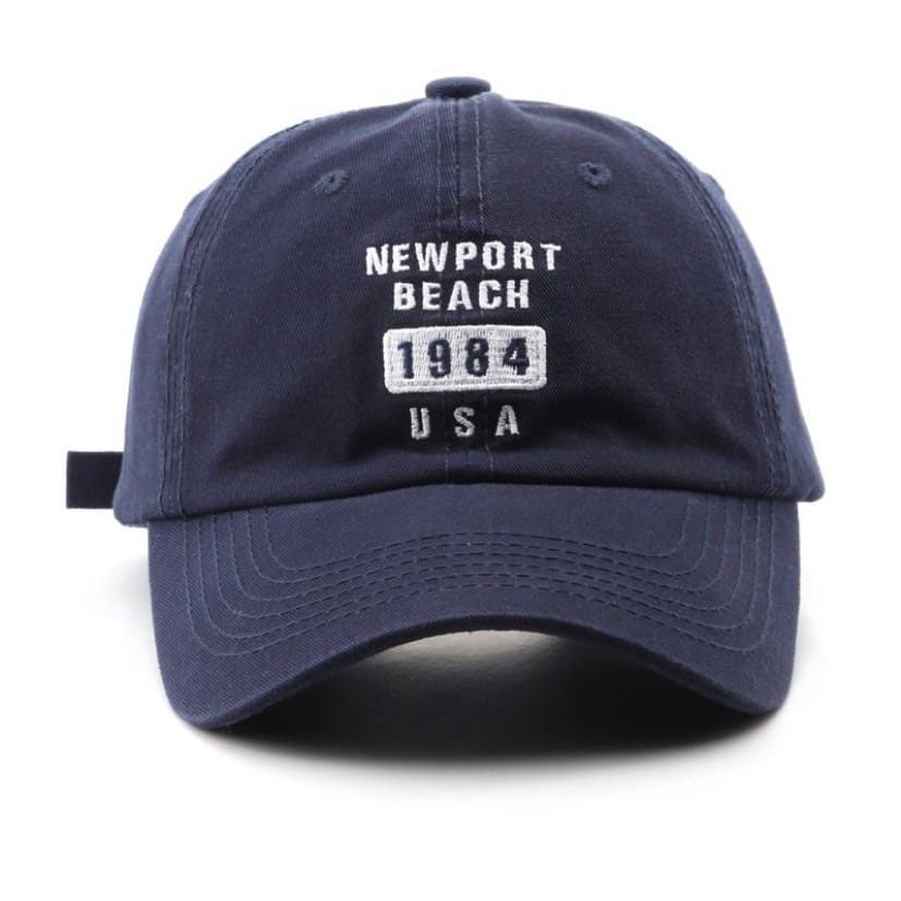 Best seller-Topi Baseball Cap Distro Bordir New  Portt beach 1984 fashion Pria Wanita terbaru 2022