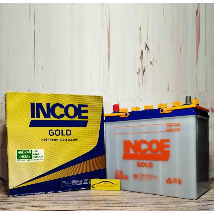 AKI INCOE GOLD NS60 HYBRID ACCU MOBIL FEROZA TARUNA  APV SIDEKICK