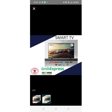 ALDO-LED TV QAD 43" Inch - FULL HD - SMART TV - ANDROID