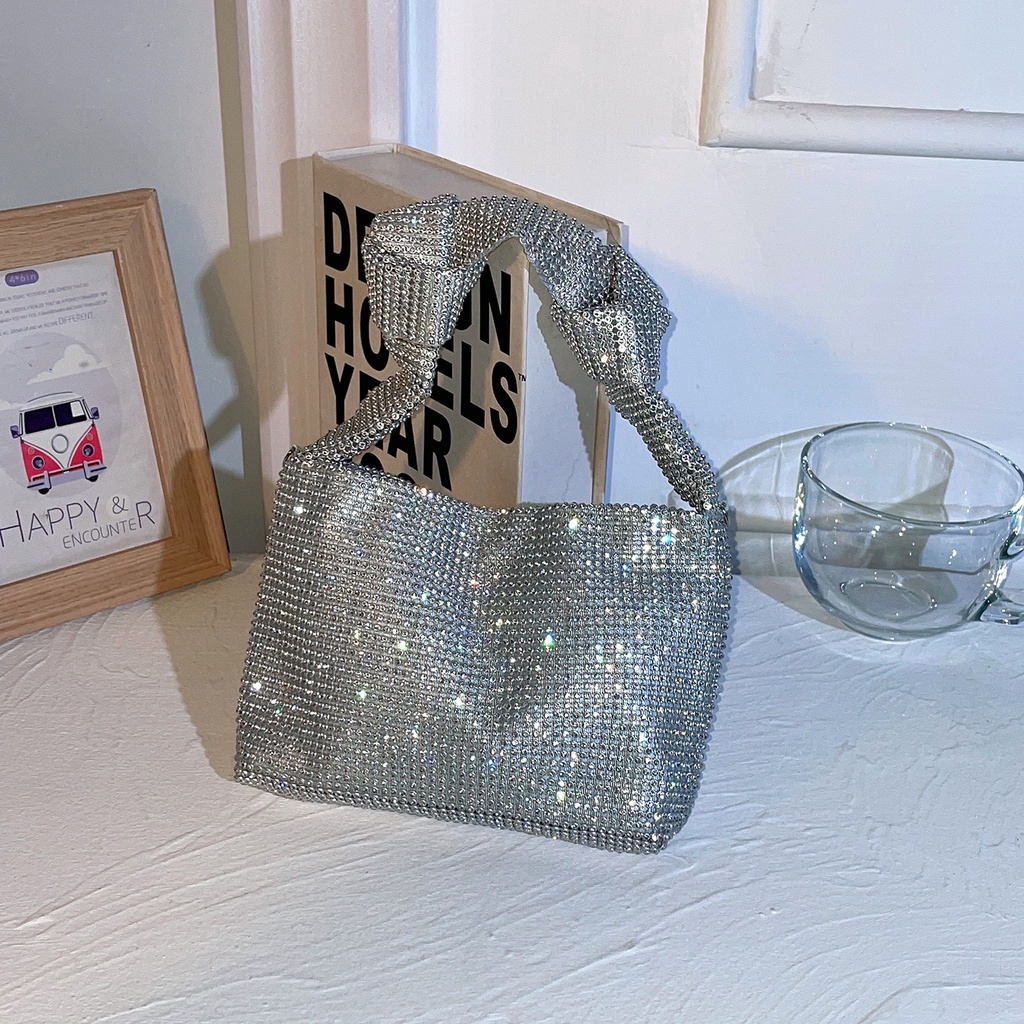 TAS CLUTCH/HANDBAG/SLEMPANG RANTAI WANITA IMPORT ORIGINAL