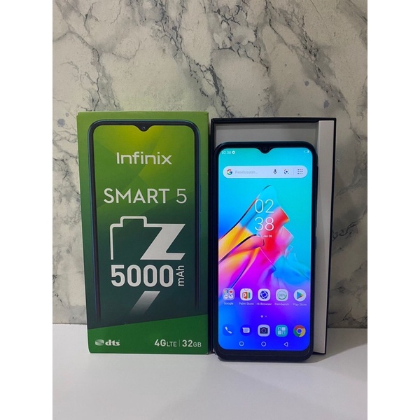 INFINIX SMART 5 2/32 GB SECOND FULLSET