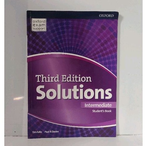 Solutions intermediate students book