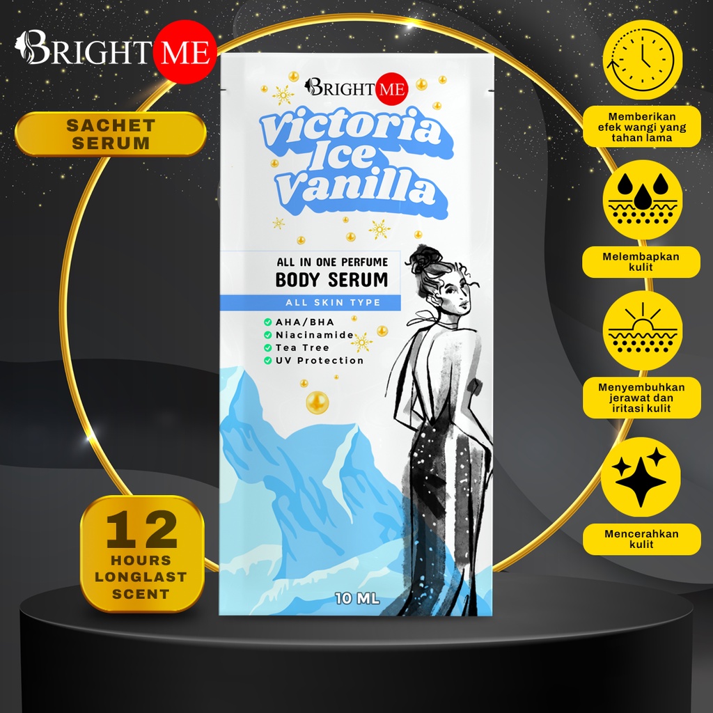 	 BrightMe Victoria Ice Vanilla Body Serumn Sachet	