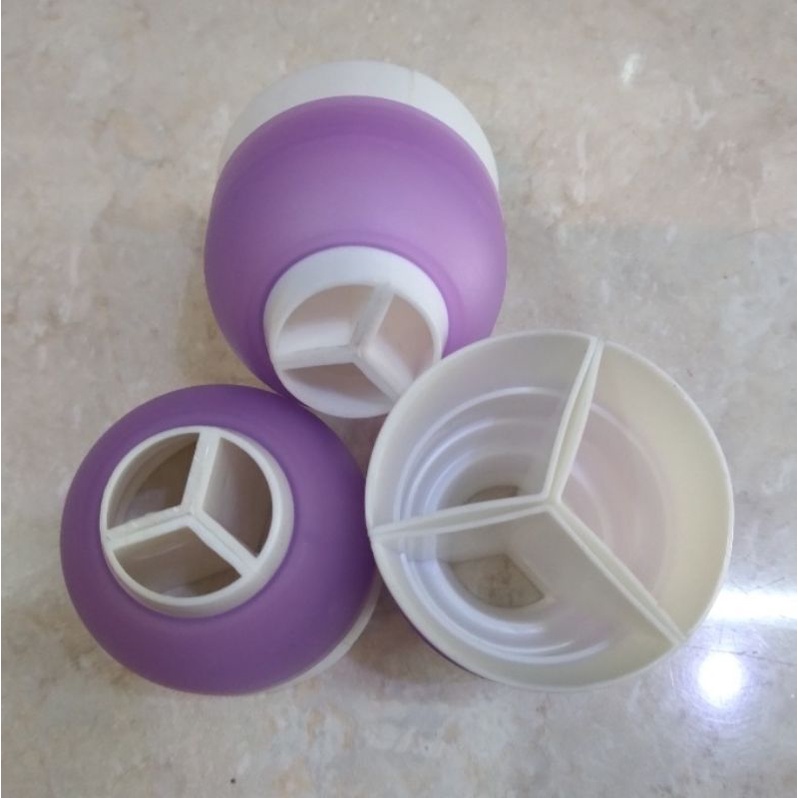 Connector Kue 3 Warna / Connector 3 Warna / 3 Head Coupler / Connector Cupcake