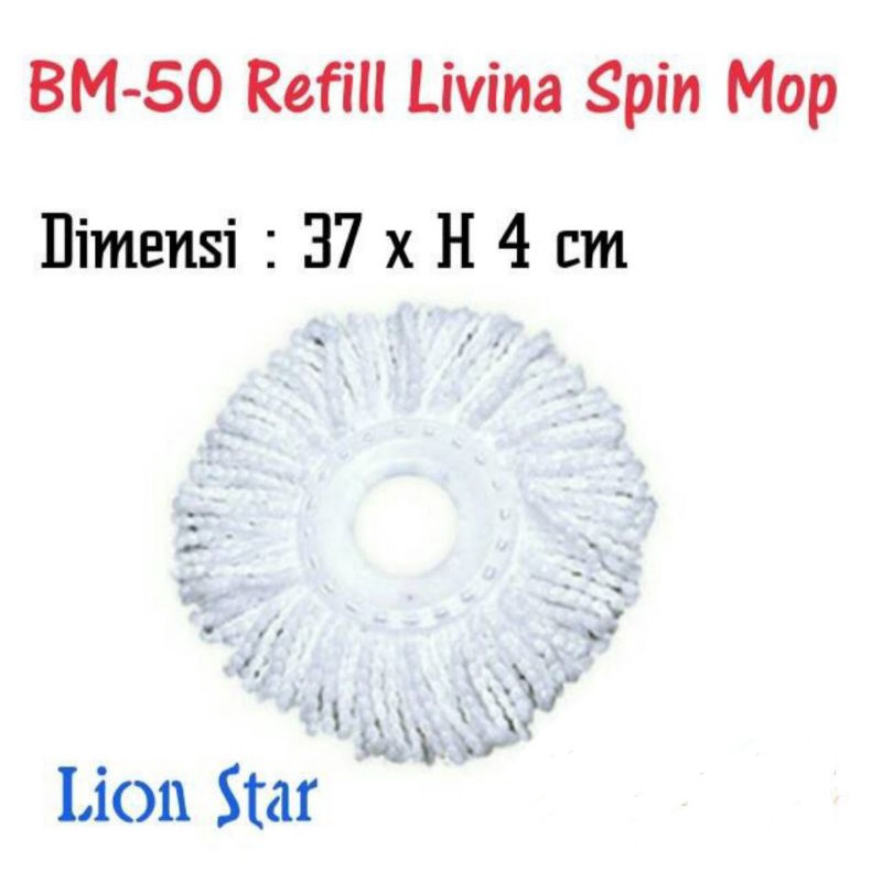 REFFIL SPIN MOP LION STAR