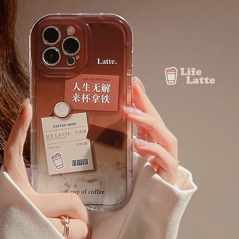 Soft Case Silikon Motif Cangkir Kopi Untuk Iphone 14 11 12 13 PRO MAX