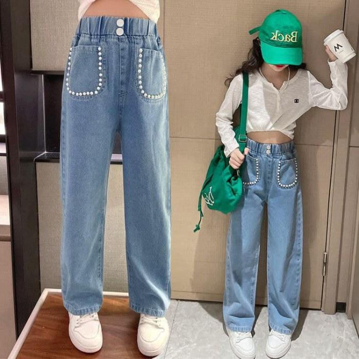 [Jewels Kids] Alexa Pearl Kulot /Celana Kulot Jeans Anak Import Korea/ 21