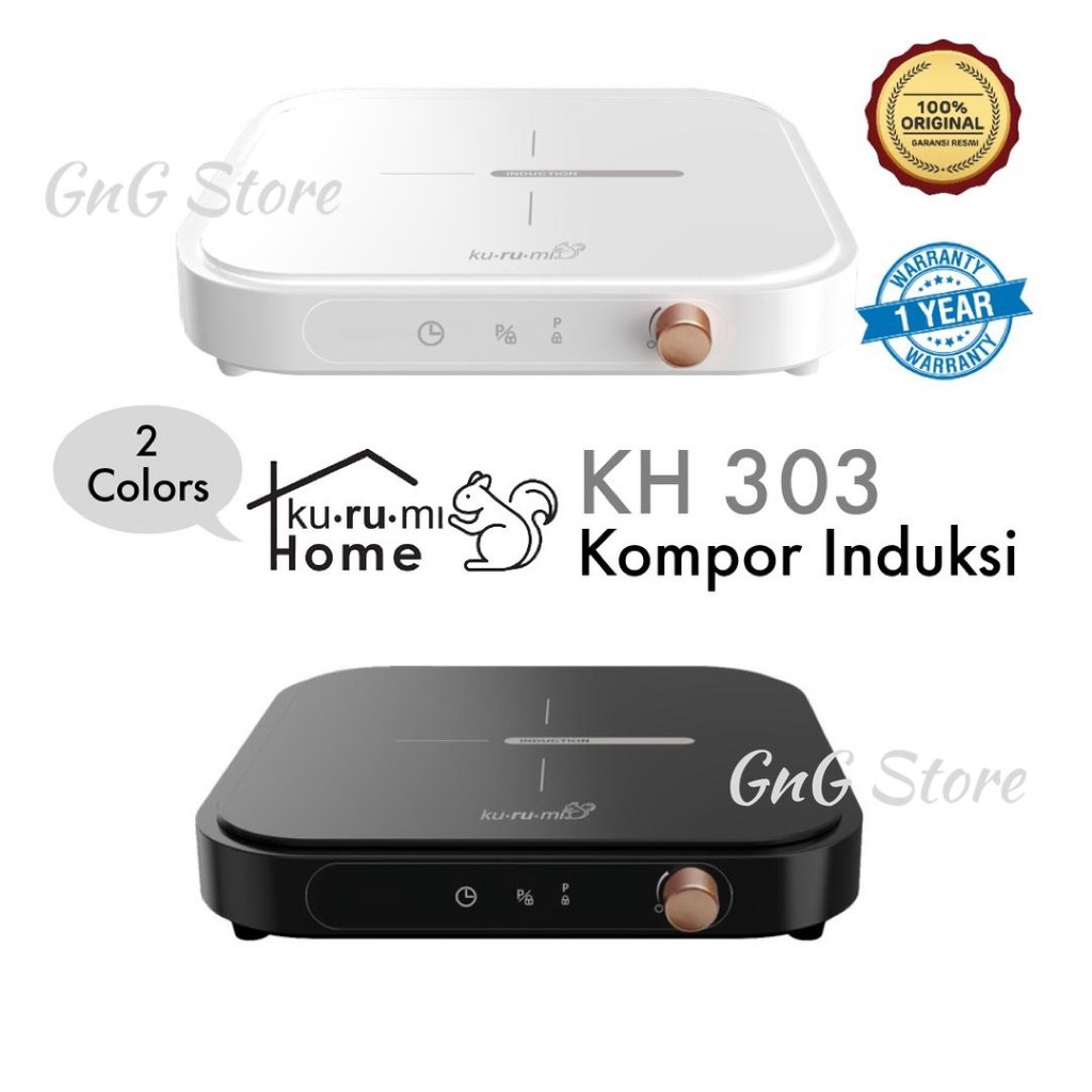 Kurumi Home Induction Cooker KH 303/ Kompor Listrik/ Kompor Portable/ Kompor Kurumi