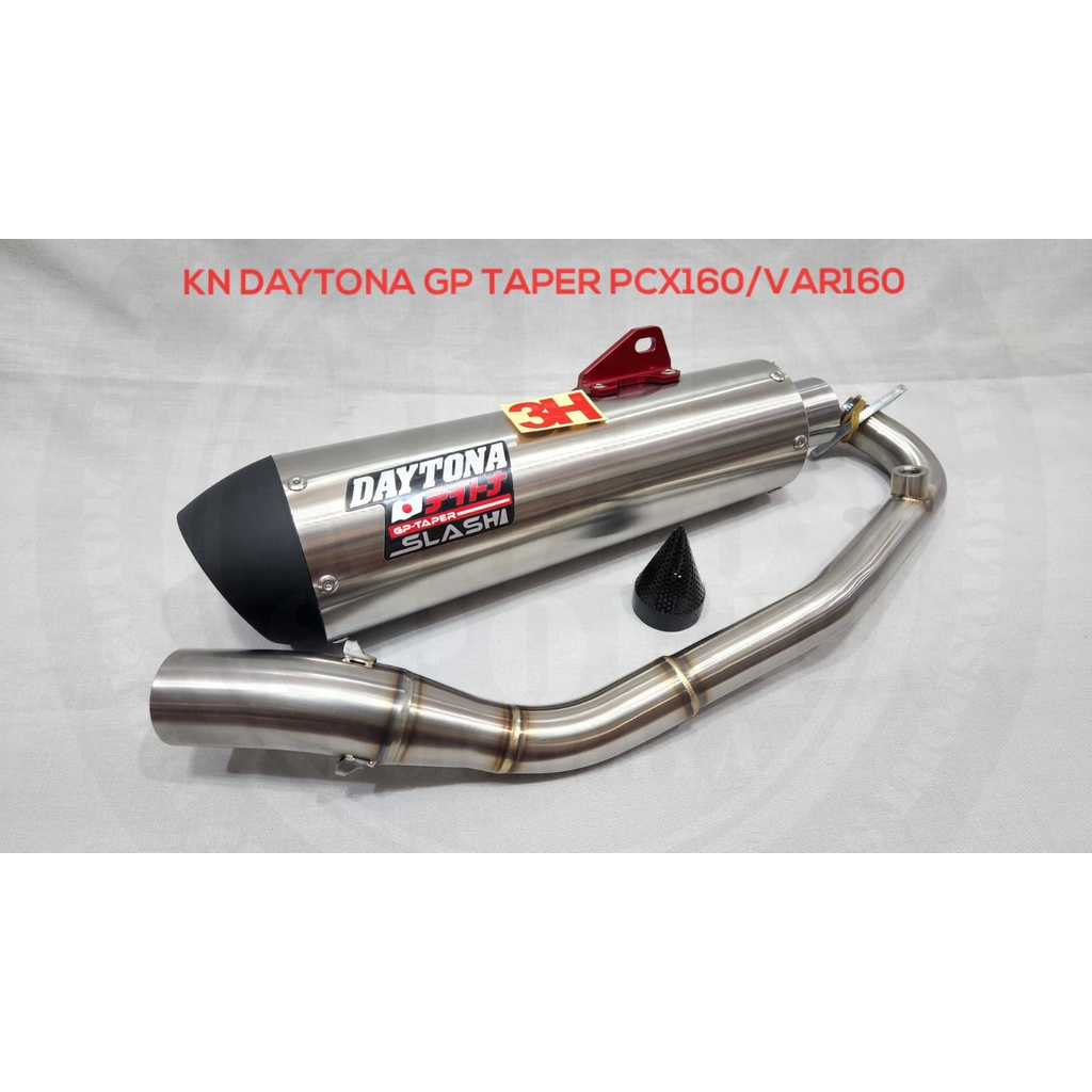 KNALPOT DAYTONA GP TAPER PCX160 - VARIO 160