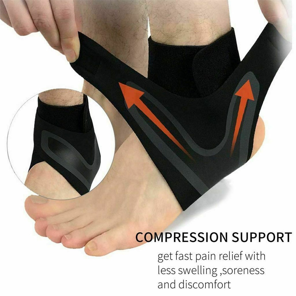 Ankle Support Protector Ankle Guard Support Ankle Wrap Brace Adjustable Pelindung Engkel Tumit Kaki