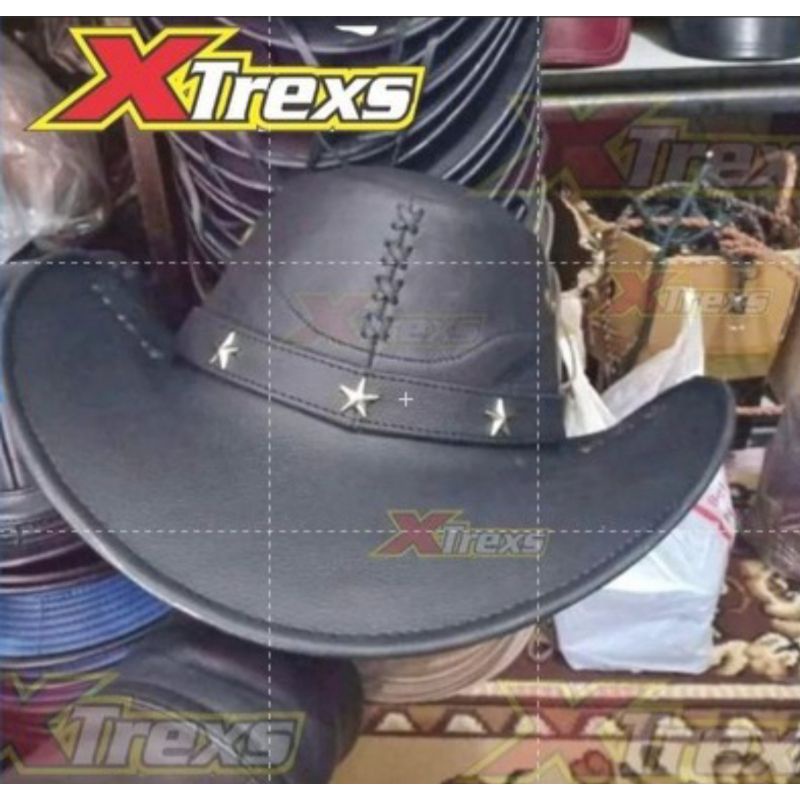 Topi Koboy / Topi Cowboy Amerika Laken Dewasa - Topi Koboy topi koboy kulit asli