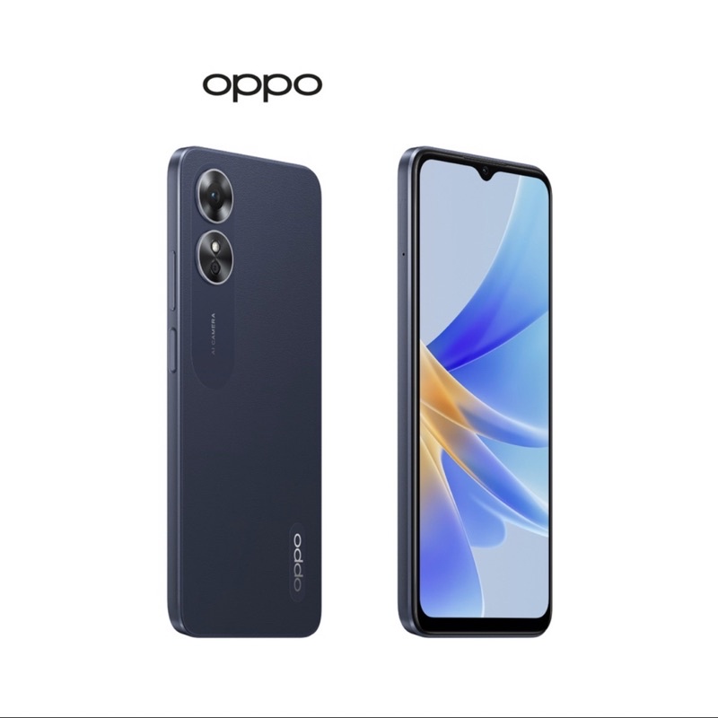 Oppo A17 [4GB+64GB] Helio G35 | 6.56&quot; IPS LCD | 50MP Dual Camera | Garansi Resmi Oppo 1 Tahun