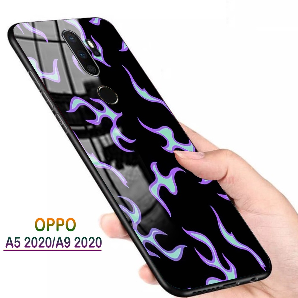 Softcase Kaca OPPO A5 2020 A9 2020 - Case Handphone A5 2020 A9 2020 [T68].