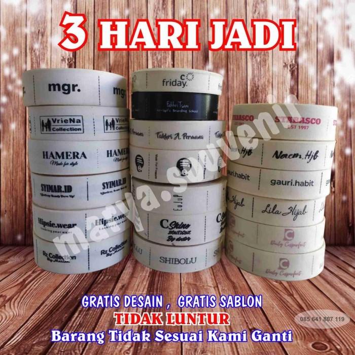 

Update Label Katun / Label Baju / Label Hijab / Label Pakaian Custom 060