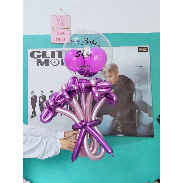 { ready 1 hari jadi } Bunga Balon | Buket Balon | Balon | Buket Flower | Balon Flower