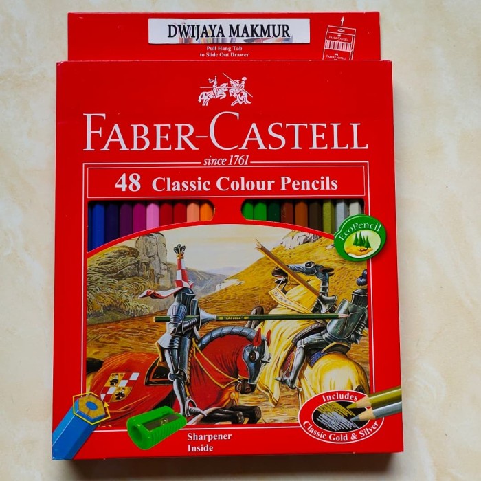 

[COD AKTIF] Faber Castell pensil warna 48