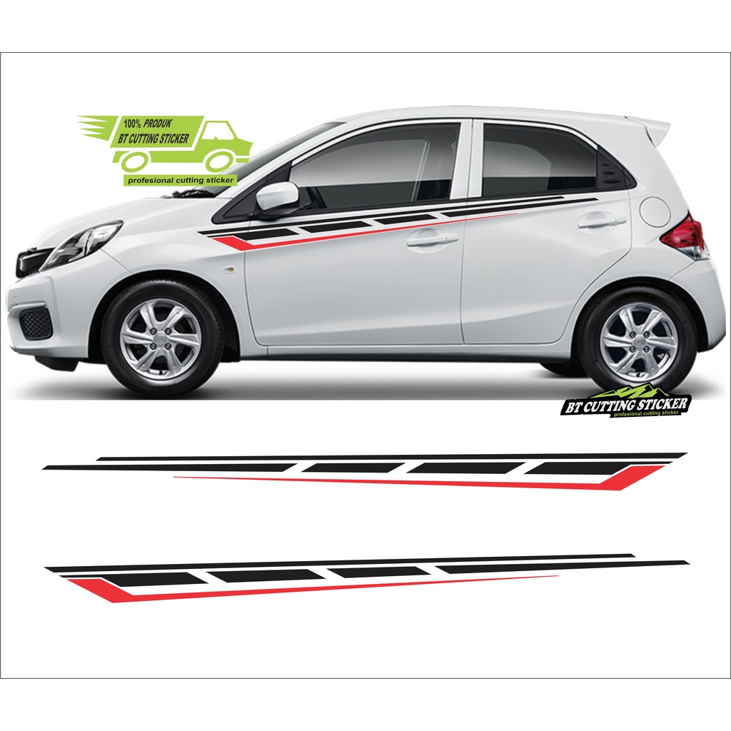 sticker honda brio sticker mobil brio stiker variasi mobil brio stiker brio