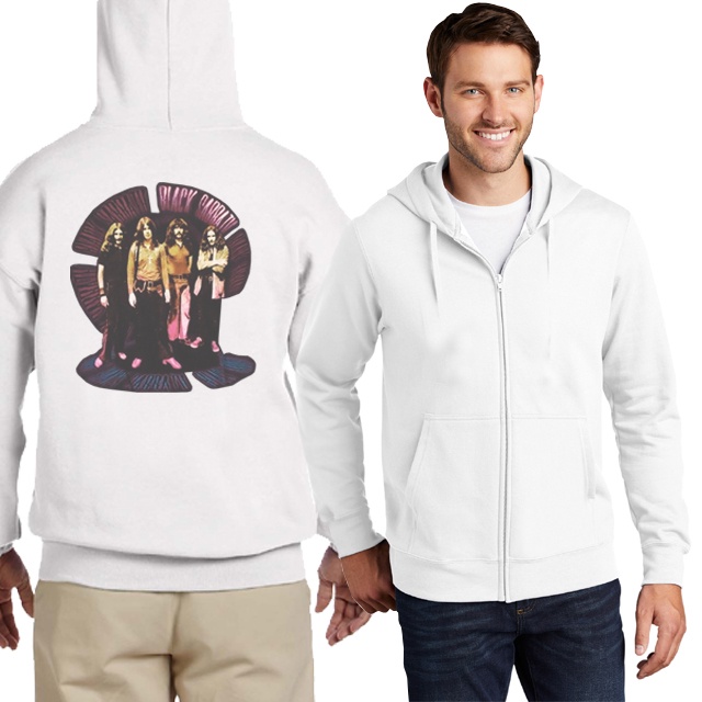 Jaket Hoodie Black Sabbath 1999 Tour Hoodie Ritsleting Bahan Cotton Fleece New Zipper Hoodie