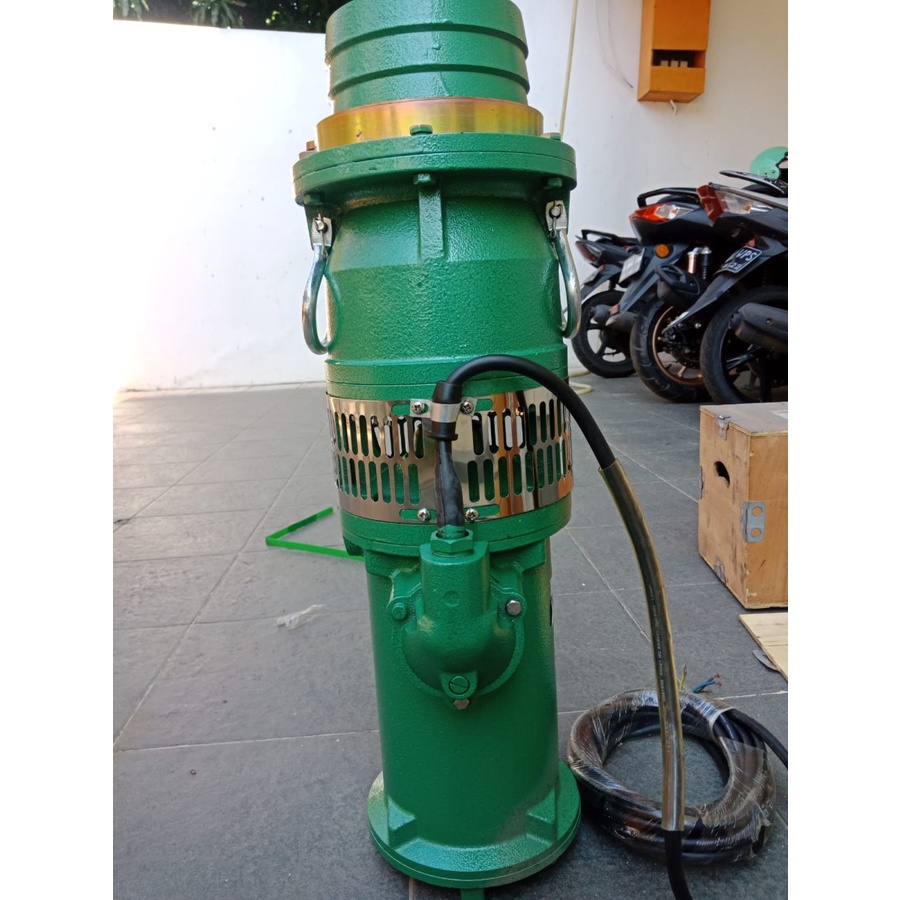 MAXPUMP QY100-12-4 Mesin Pompa Celup 5.5hp 6inch Submersible water pump pompa celup tambak udang untuk kolam