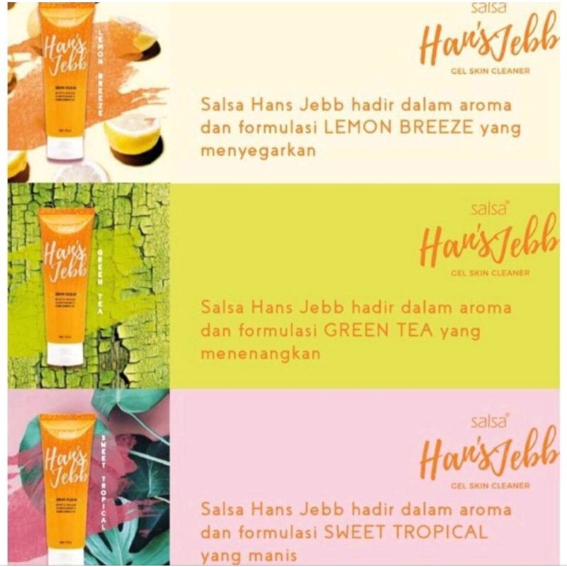 SALSA HANS JEBB GEL PERONTOK DAKI