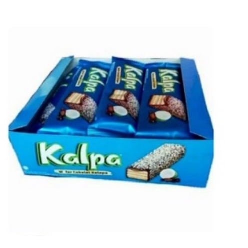 KALPA WAFER COKELAT KELAPA / 1 BOX ISI 12 PCS