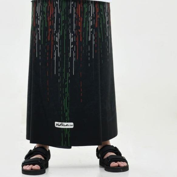 sarung rabbani/sarung rabbani palestina ORI - Hitam